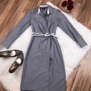 Banana Republic Wrap Style Shirt Dress Size 0